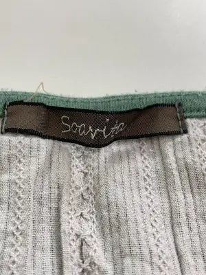 Soavita/Tシャツ/カットソー/トップス/グリーン/LL