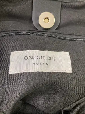 OPAQUE.CLIP/オペークドットクリップ/ハンドバッグ/バッグ/ブラック