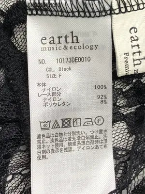 earth music&ecology/アースミュージックアンドエコロジー/シャツ/ブラウス/トップス/ブラック/F