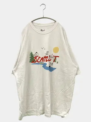 BEAMS T/Tシャツ/カットソー/トップス/ホワイト/XL