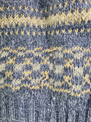 BILLBLASS/ビルブラス/ニット/セーター/トップス/ブルー/L