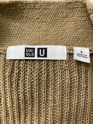 UNIQLO/ユニクロ/カーディガン/ボレロ/トップス/ブラウン/L