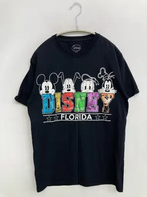 Disney/ディズニー/Tシャツ/カットソー/トップス/ブラック/S