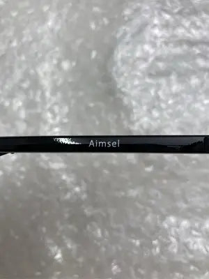 Aimsel/サングラス/ファッション雑貨/ブラック