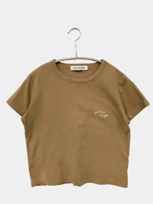 ALEXIA STAM/アリシアスタン/Tシャツ/カットソー/トップス/ブラウン/F