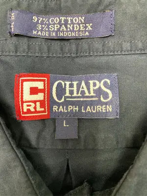CHAPS/チャップス/シャツ/ブラウス/トップス/ネイビー/L