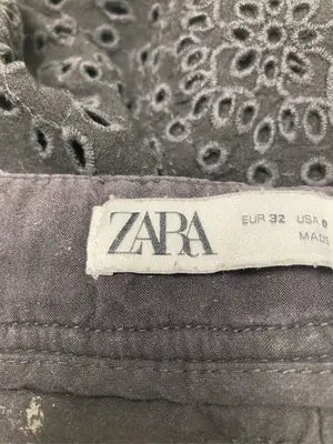 ZARA/ザラ/スラックス/パンツ/ブラック/EUR 32