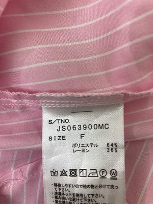 JEANASIS/ジーナシス/シャツ/ブラウス/トップス/ピンク/F