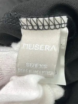 MUSERA/ロングスカート/スカート/ブラック/XS