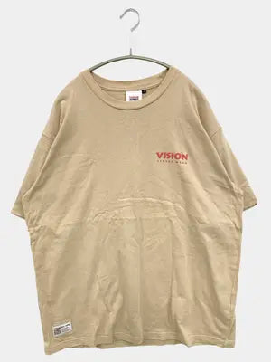 VISION STREET WEAR/ヴィジョンストリートウェア/Tシャツ/カットソー/トップス/ベージュ/L