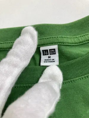 UNIQLO/ユニクロ/Tシャツ/カットソー/トップス/グリーン/M