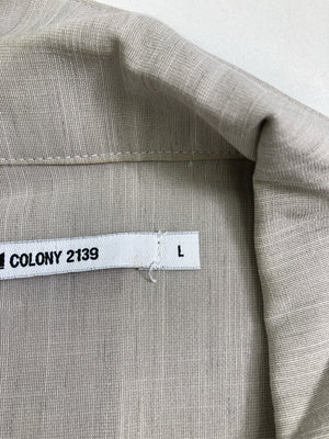 COLONY 2139/コロニートゥーワンスリーナイン/シャツ/ブラウス/トップス/ベージュ/L