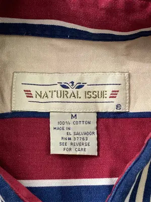 NATURAL ISSUE/ナチュラルイシュー/シャツ/ブラウス/トップス/レッド/M