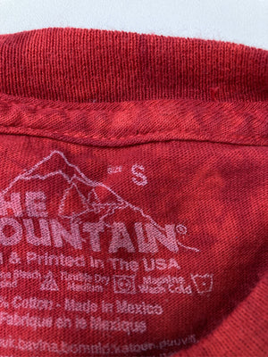 THE MOUNTAIN/ザマウンテン/Tシャツ/カットソー/トップス/レッド/S
