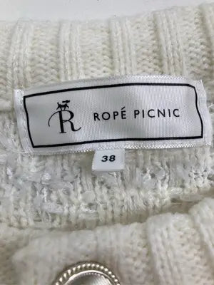 ROPE PICNIC/ロペピクニック/カーディガン/ボレロ/トップス/ホワイト/38