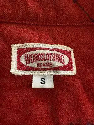 BC CLOTHING/シャツ/ブラウス/トップス/レッド/S
