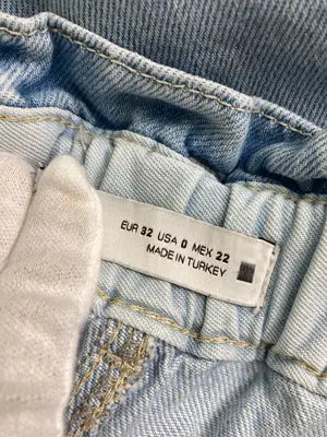 ZARA/ザラ/デニムパンツ/パンツ/スカイブルー/EUR 32/USA 0/MEX 22
