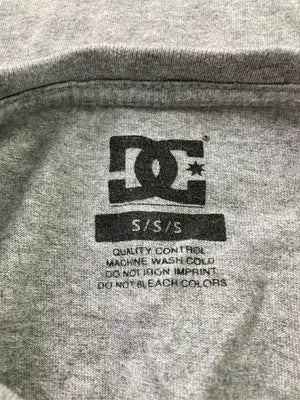 DC/ディーシー/Tシャツ/カットソー/トップス/グレー/S