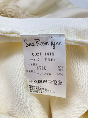 Sea Room lynn/シールームリン/チューブトップ/トップス/アイボリー/FREE
