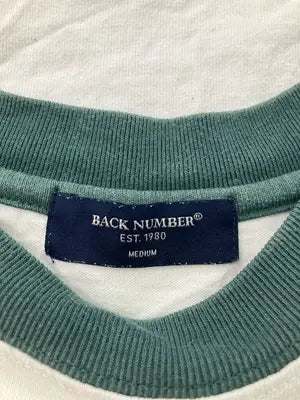 BACK NUMBER/バックナンバー/Tシャツ/カットソー/トップス/ホワイト/M