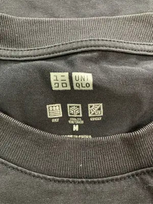 UNIQLO/ユニクロ/Tシャツ/カットソー/トップス/ブラック/M