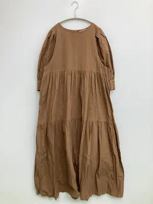 Bab/バブ/ワンピース/ワンピース/ドレス/ブラウン/M