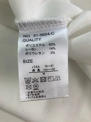 AQUAHISTORY/Tシャツ/カットソー/トップス/ホワイト/M