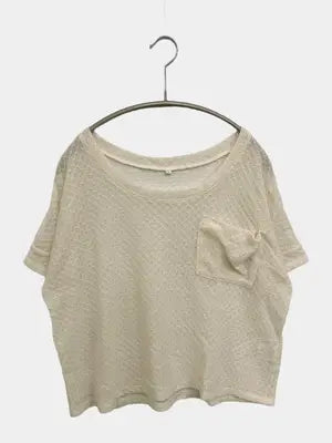 Tシャツ/カットソー/トップス/アイボリー/L
