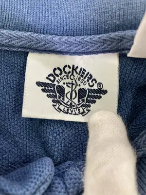 DOCKERS/ドッカーズ/ポロシャツ/トップス/スカイブルー/M