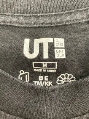 UNIQLO/ユニクロ/Tシャツ/カットソー/トップス/ブラック/M