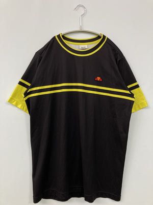 ellesse/エレッセ/Tシャツ/カットソー/トップス/ブラック