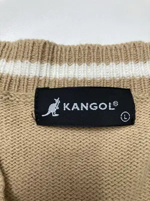 KANGOL/カンゴール/ニット/セーター/トップス/ベージュ/L