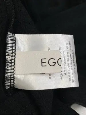 EGGKA/Tシャツ/カットソー/トップス/ブラック/M