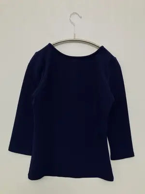 Salire/Tシャツ/カットソー/トップス/ネイビー/M