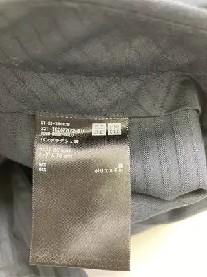 UNIQLO/ユニクロ/スラックス/パンツ/ブラック/76cm