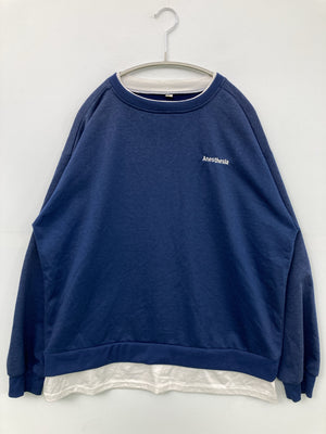 スウェット/トップス/ブルー/10 XL