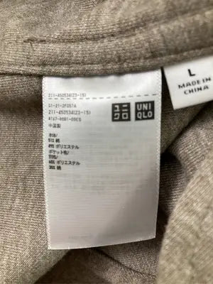 UNIQLO/ユニクロ/シャツ/ブラウス/トップス/ブラウン/L