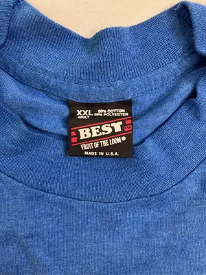 BEST/ベスト/Tシャツ/カットソー/トップス/ブルー/XXL