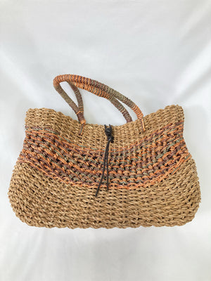 カゴバッグ/バッグ/ベージュ