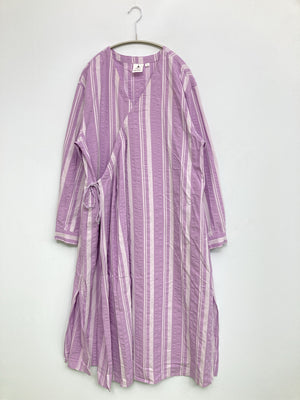 niko and .../ニコアンド/シャツワンピース/ワンピース/ドレス/パープル/4