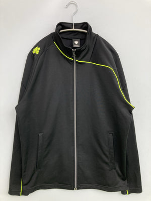 DESCENTE/デサント/ジャージ/トラックジャケット/トップス/ブラック/M