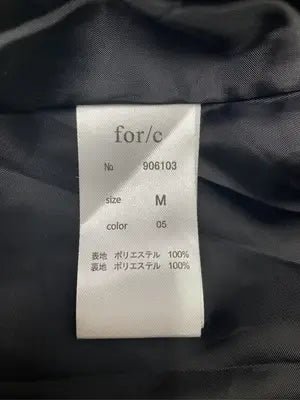 for/c/ロングスカート/スカート/ブラック/M