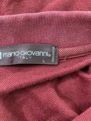 mario giovanni/ポロシャツ/トップス/レッド/L