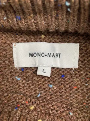 MONO-MART/モノマート/ニット/セーター/トップス/ブラウン/L