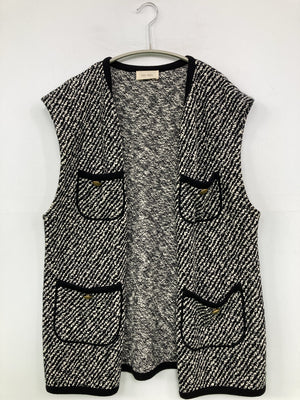 DES PRES/デプレ/ベスト/トップス/ブラック/36