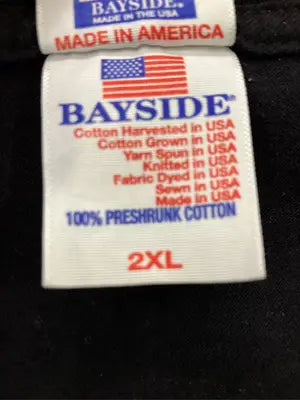 BAYSIDE/ベイサイド/Tシャツ/カットソー/トップス/ブラック/2XL