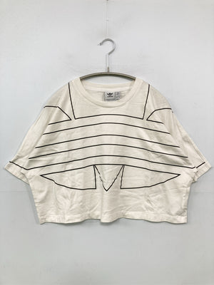 adidas/アディダス/Tシャツ/カットソー/トップス/ホワイト/S