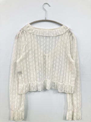 Sibra/シブラ/カーディガン/ボレロ/トップス/ホワイト