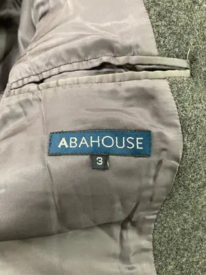 ABAHOUSE/アバハウス/ステンカラーコート/ジャケット/アウター/グレー/3