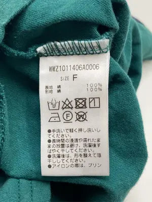 W.W.G/フーズフーギャラリー/Tシャツ/カットソー/トップス/グリーン/F